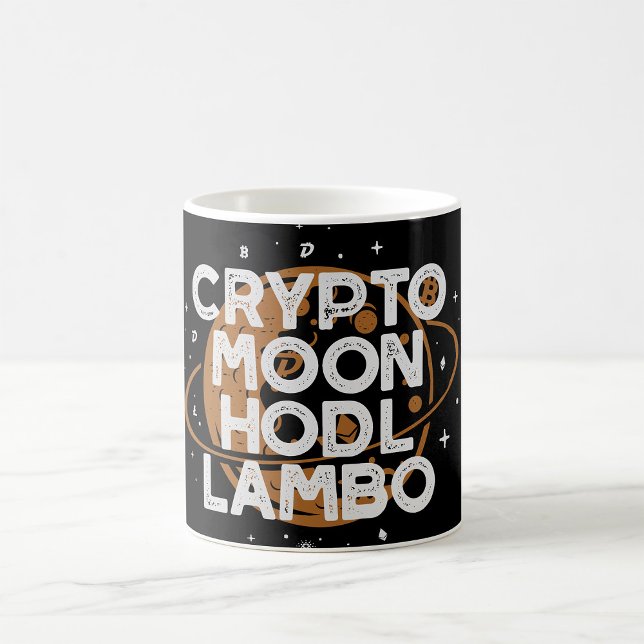 Crypto Måne Kaffemugg (Skapare uppladdad)