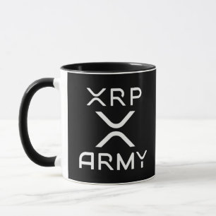 Crypto Meme Hodl Cryptocurrency XRP-armécitat Mugg