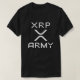 Crypto Meme Hodl Cryptocurrency XRP-armécitat T Shirt (Design framsida)
