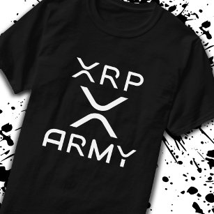 Crypto Meme Hodl Cryptocurrency XRP-armécitat T Shirt
