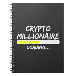 Crypto Millionaire Loading Bitcoin Anteckningsbok