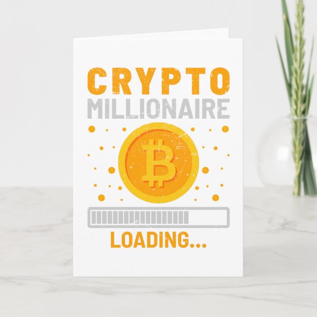 Crypto Millionaire Loading Kort (Framsida)