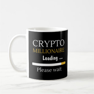 Crypto Millionaire Loading lustig online trading Kaffemugg