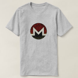 Crypto Monero (XMR) - ändrad logotypT-tröja T-shirt