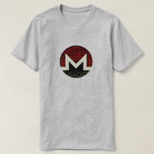 Crypto Monero (XMR) - ändrad logotypT-tröja T-shirt