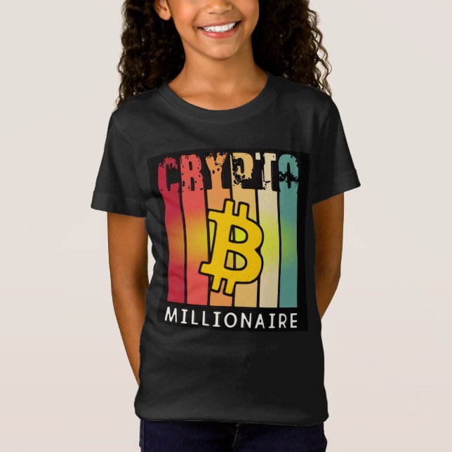 crypto monye t shirt (Framsida)
