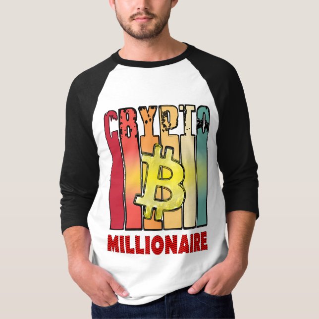 crypto monye t shirt (Framsida)