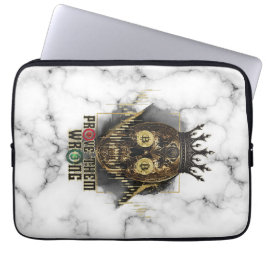 Crypto Motivation | Bitcoin | Prove them wrong Laptop Fodral