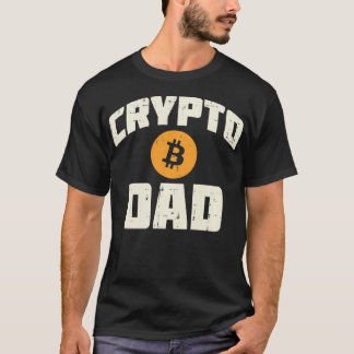 Crypto Pappa Bitcoin BTC Cryptocurrency Day Trader T Shirt