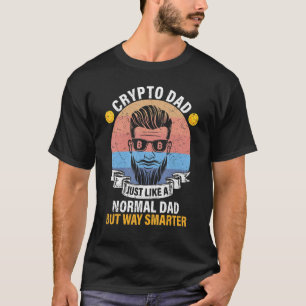 Crypto Pappa Bitcoin BTC-definition precis som Nor T Shirt