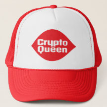 Crypto Queen Parody Image T-Shirt-Truckerkeps