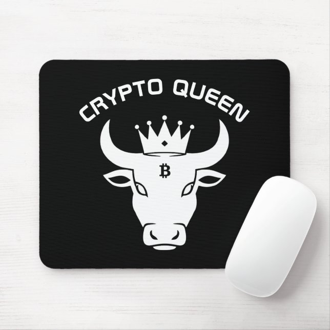 Crypto Queen Personlig Musmatta (Med mus)