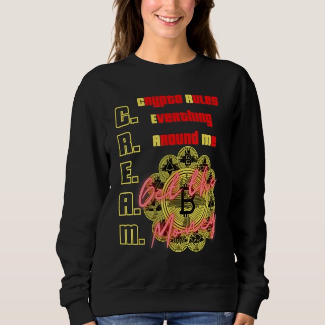 Crypto Regler Allt omkring mig, C.R.E.A.M., Bit. T Shirt (Framsida)