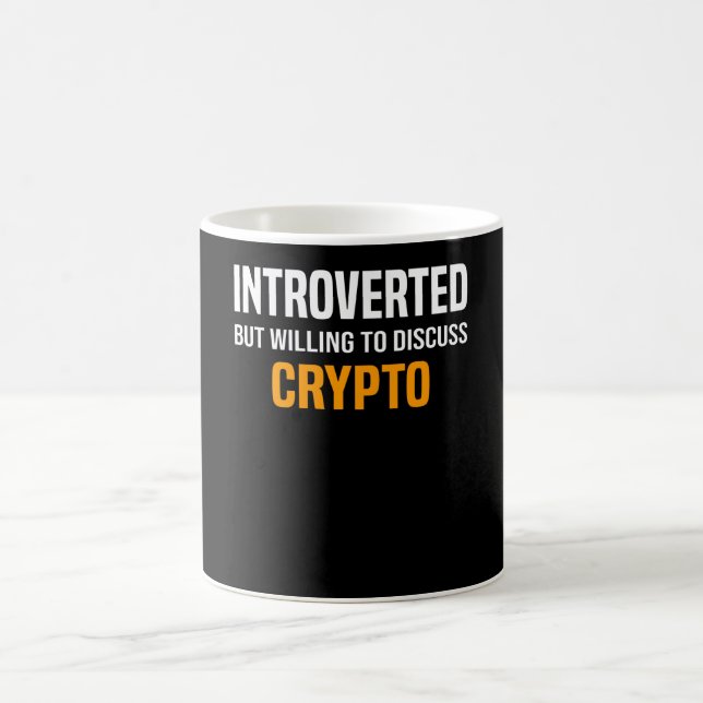 Crypto Sending Trader Miner Cryptocurrency Crypto  Kaffemugg (Center)
