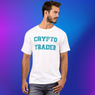 Crypto Trader Grunge T Shirt
