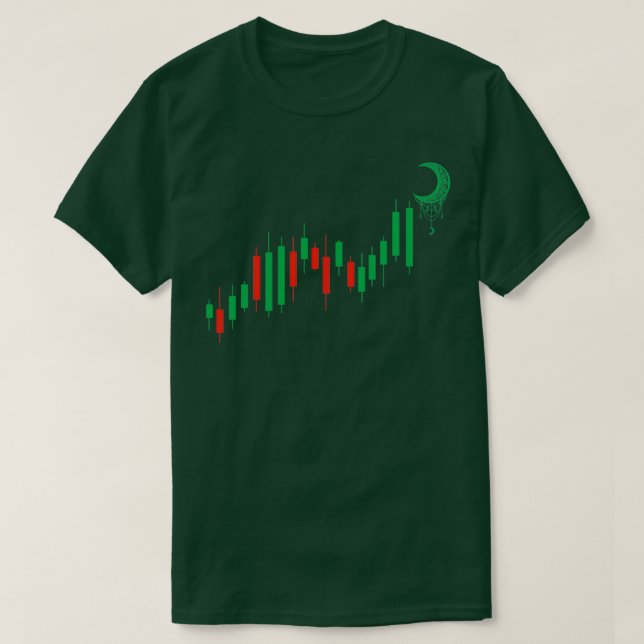 Crypto Trading Hodl Candlestick Hodler T Shirt (Design framsida)