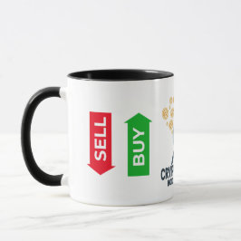 Crypto Val Bitcoin Köp Sälj Handels Kaffemugge Mugg