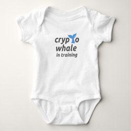 Crypto Whale in Training Baby Bodysuit T Shirt