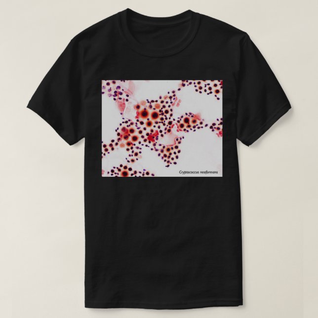 Cryptococcus neoformans t shirt (Design framsida)
