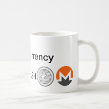 Cryptocurrency (Bitcoin, Ethereum, Litecoin) mugg