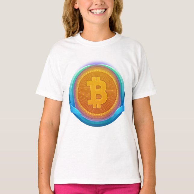 CRYPTOCURRENCY BITCOIN T SHIRT (Framsida)
