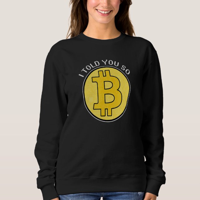 Cryptocurrency Bitcoin Traders Or Btc T Shirt (Framsida)