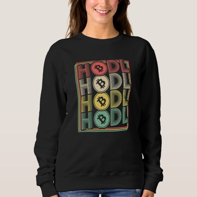 Cryptocurrency Hodl Crypto Bitcoin Btc Krypto T Shirt (Framsida)