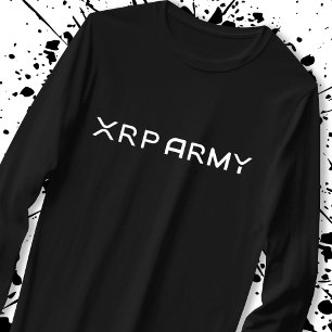 Cryptocurrency Meme XRP Army Quote Hodl Crypto T Shirt