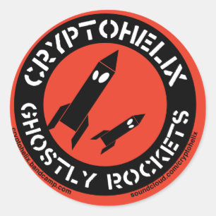 Cryptohelix - dekal för gyrometiska raketer runt klistermärke