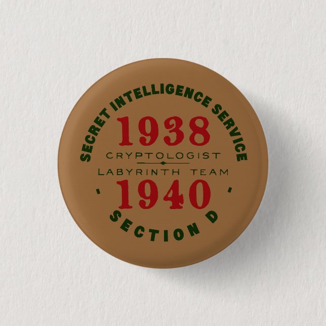 Cryptologisten 1938-1940 knäppas knapp (Framsida)
