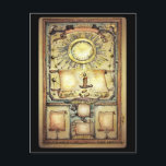 CryptoMagic CoinLight HODLCard Inbjudan Vykort<br><div class="desc">Det här CryptoMagic HODL-kortet är avsett för anpassning. Framsidan är för information om blockkedja/kryptering och information där du också kan lägga till QR-koder för referens till webbplatser, prisare information osv. och Adressen Offentlig i din plånbok. På baksidan kan du lägga till QR-kod i informationen i Blockchain Explorer för plånboken, samt...</div>