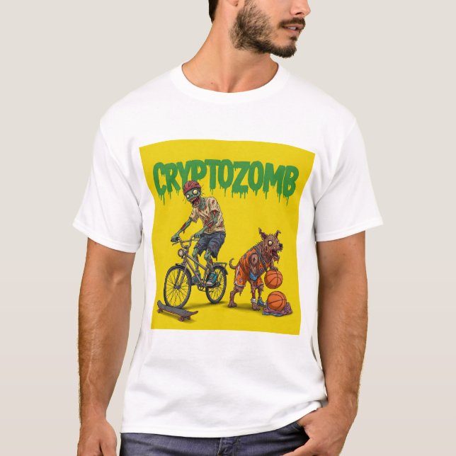 CRYPTOZOMB T SHIRT (Framsida)