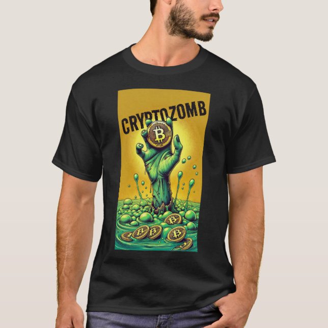 CRYPTOZOMB T SHIRT (Framsida)