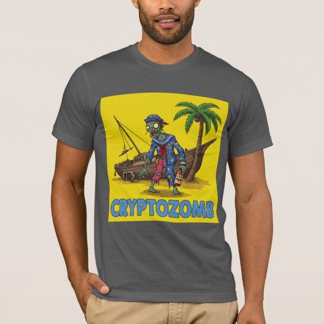 CRYPTOZOMB T SHIRT (Framsida)