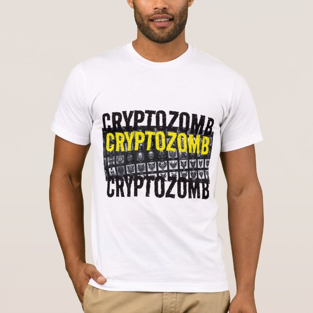 CRYPTOZOMB T SHIRT (Framsida)
