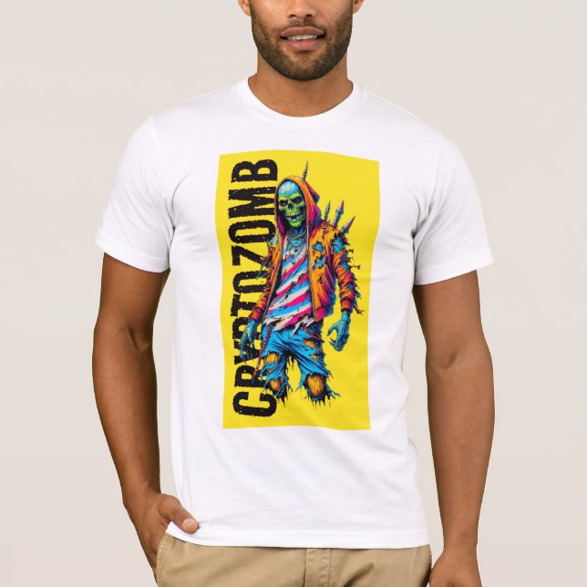 CRYPTOZOMB T SHIRT (Framsida)