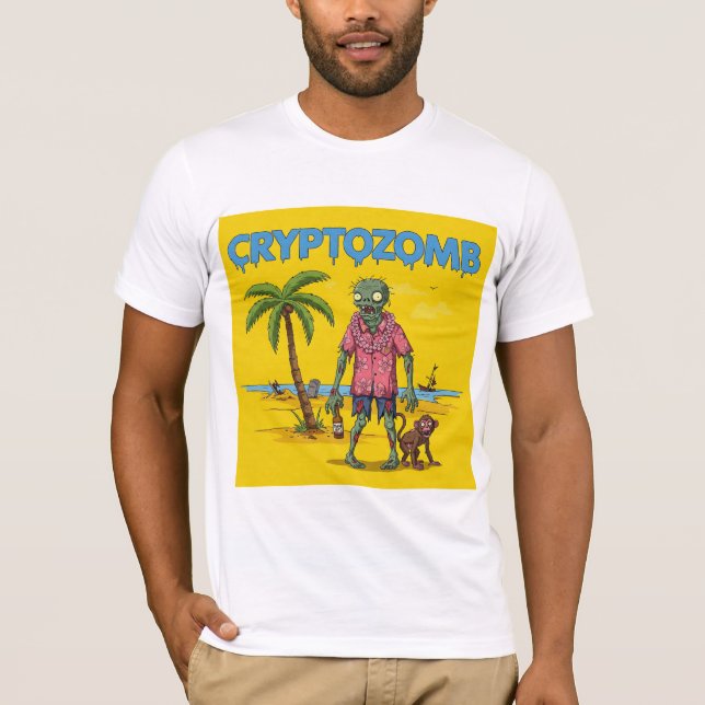 CRYPTOZOMB T SHIRT (Framsida)