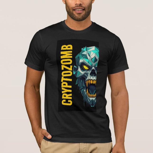 CRYPTOZOMB T SHIRT (Framsida)
