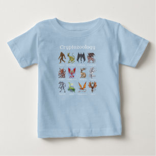 Cryptozoology Cryptid Creatures T Shirt