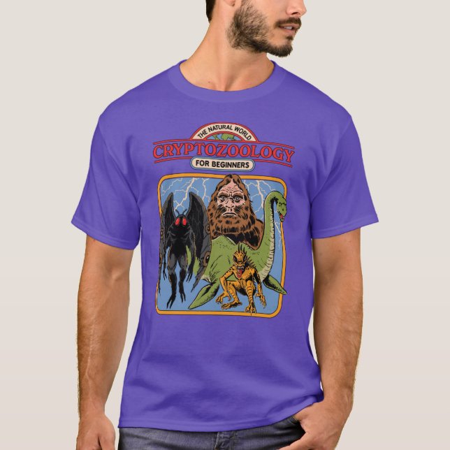 Cryptozoology For Beginners family T Shirt (Framsida)