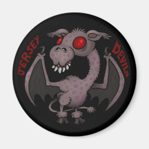 CRYPTOZOOLOGY: Jersey djävulen Magnet