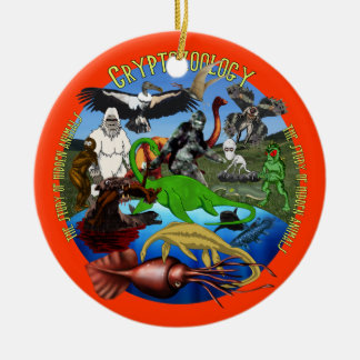 Cryptozoologyprydnad Julgransprydnad Keramik