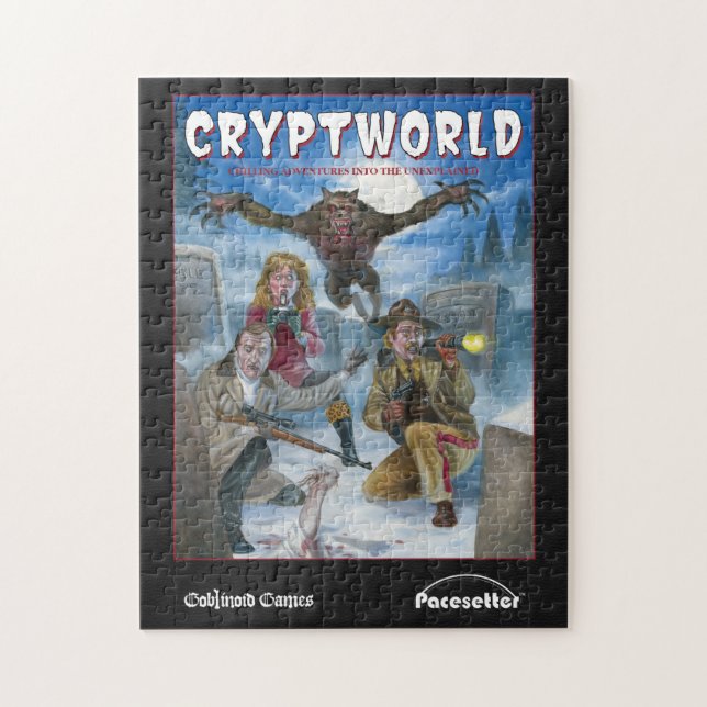 CRYPTWORLD-leken täcker pussel 10x14 (Vertikal)