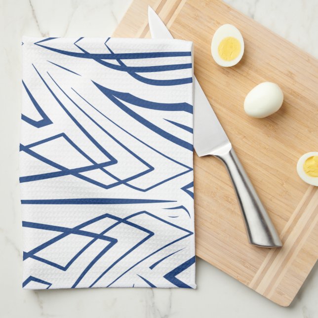 Crystal 3 kökshandduk (Vikt i Fjärdedel)