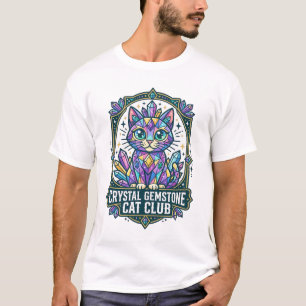 Crystal ädelstens katt kattmamma presentidé - Crys T Shirt