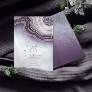 Crystal Agate Bröllop Amethyst ID825