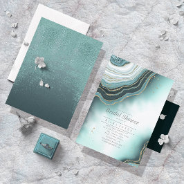 Crystal Agate Möhippa Teal ID825