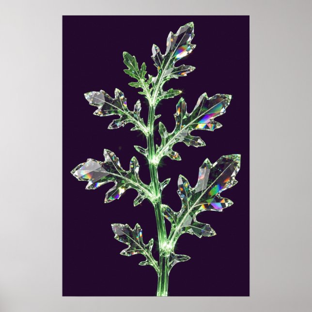 Crystal Arugula Affisch — Crystal Harvest (Framsidan)