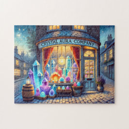 Crystal Aura Company Magic Gemstone Storefront Pussel