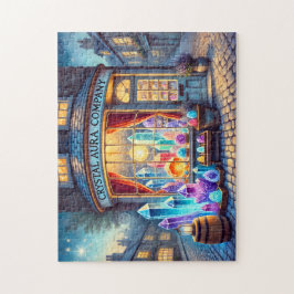 Crystal Aura Company Magic Gemstone Storefront Pussel